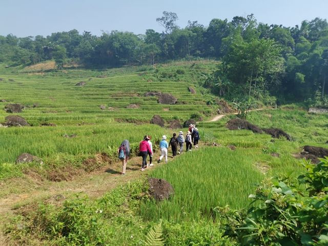 Trekking at Pu Luong