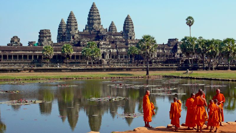 Angkor, splendore architettonico