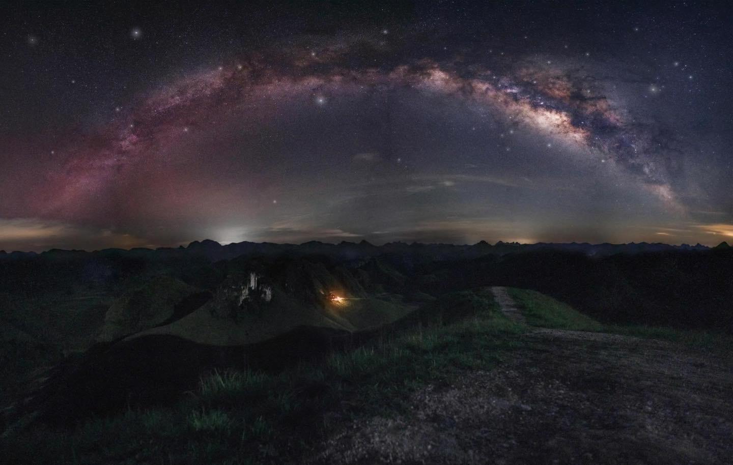 Via Lattea a Ba Quang