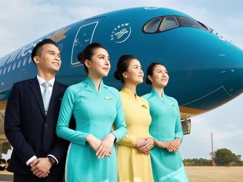 Aereo Vietnam Airlines usato sui voli a lungo raggio per il Vietnam