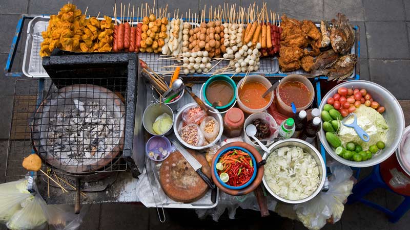 street food thailandese