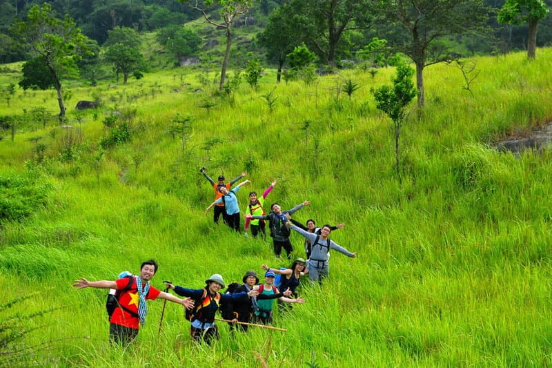 Hiking at Nui Chua National Park