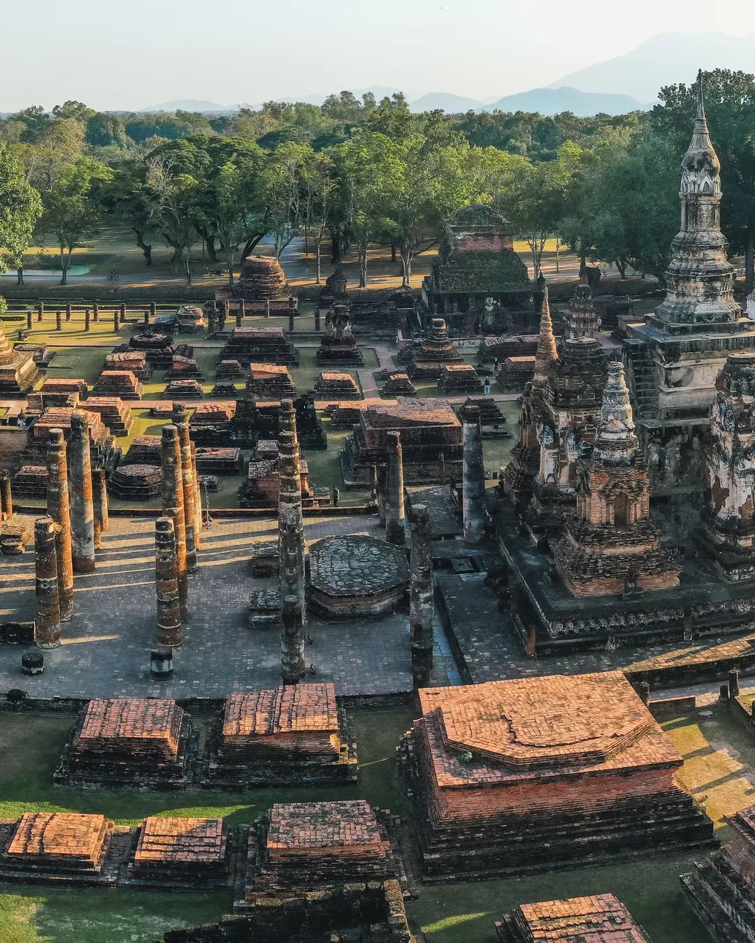 Testa di Buddha tra le radici a Wat Mahathat, Ayutthaya