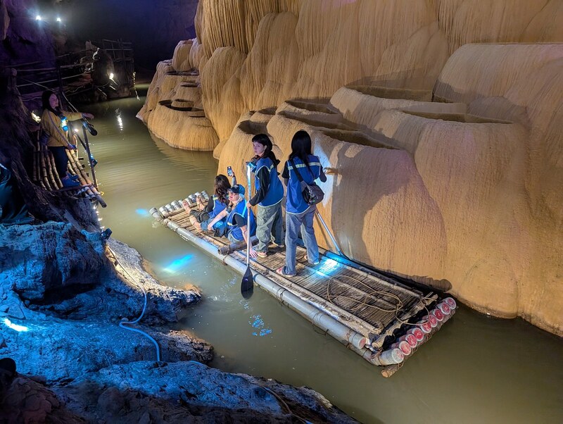 Customers are exploring the new cave route themselves