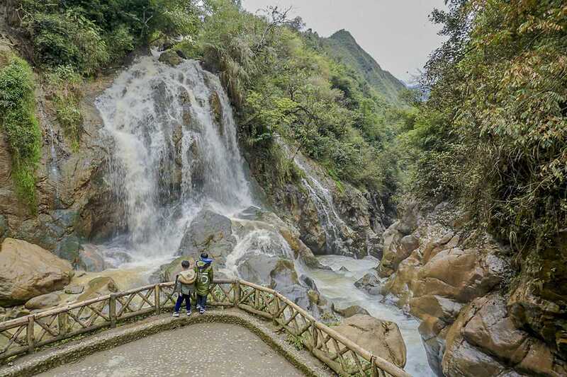 Maestose cascate delle fate