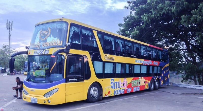 Autobus con letti in Vietnam