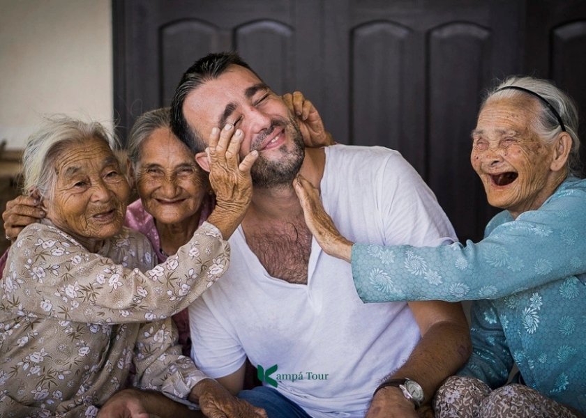Una chiacchierata con una venditrice vietnamita