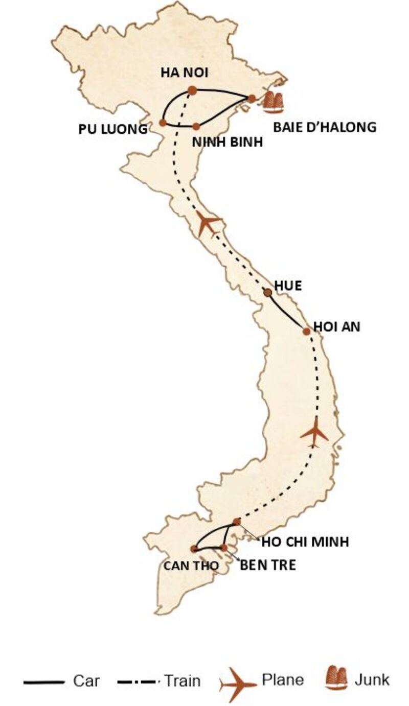 Itinerario Vietnam dicembre