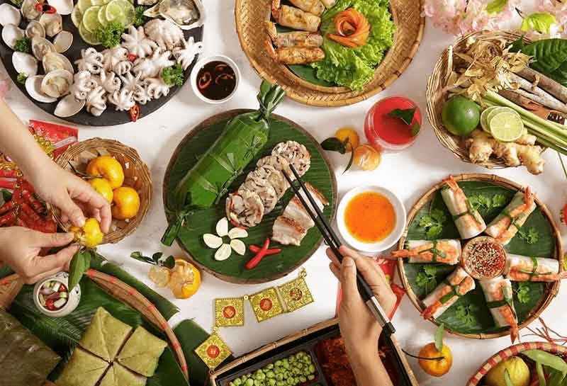 Cibo tradizionale del Tet