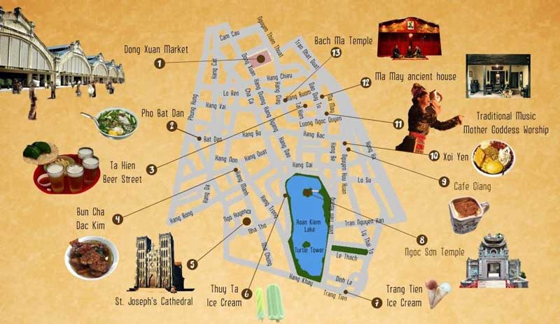 Quartiere vecchio di hanoi