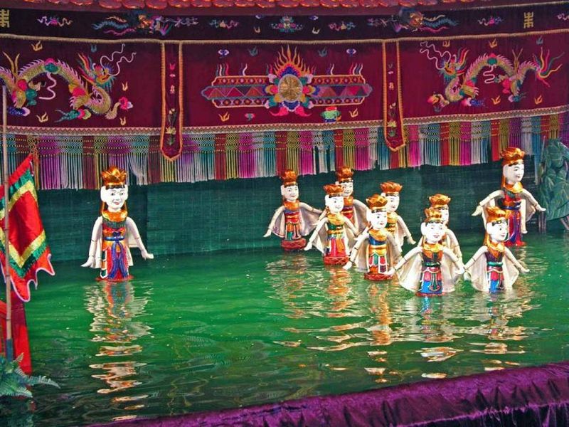 teatro marionette acqua hanoi