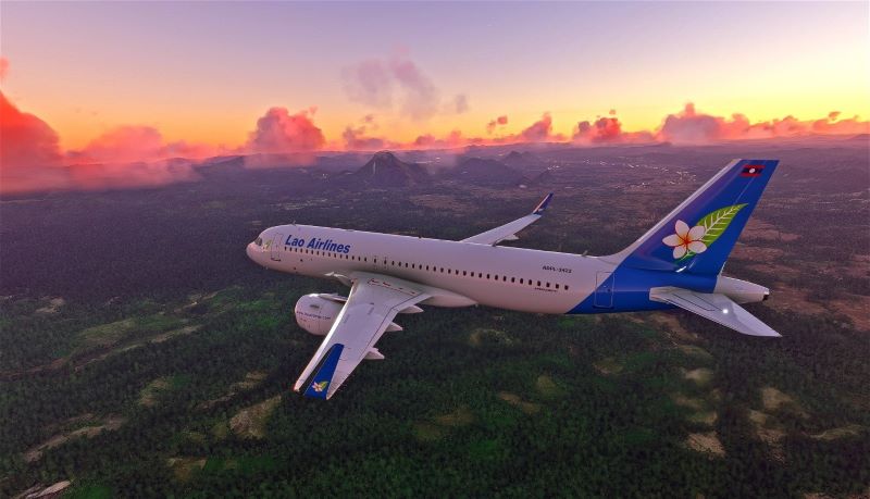 Lao Airlines è una delle principali compagnie aeree del Laos