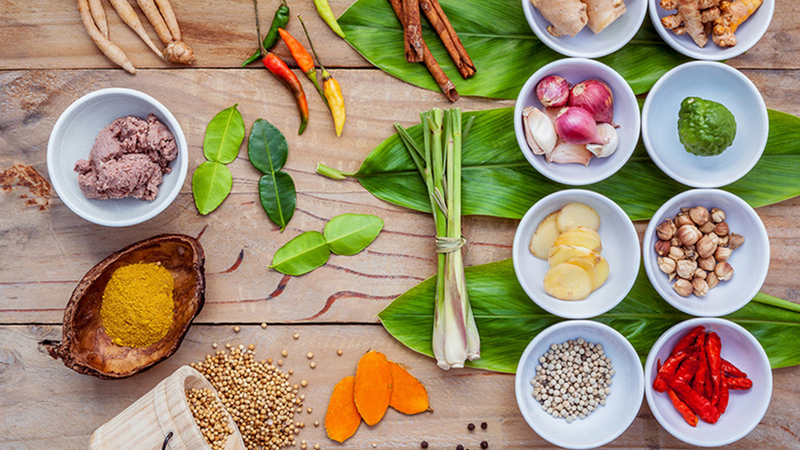 Le spezie più diffuse nella cucina thailandese