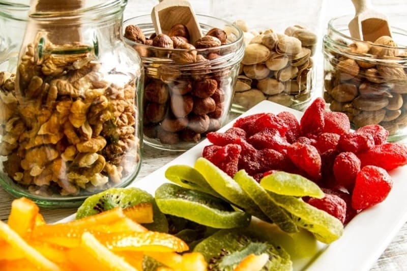 Cibo secco tailandese