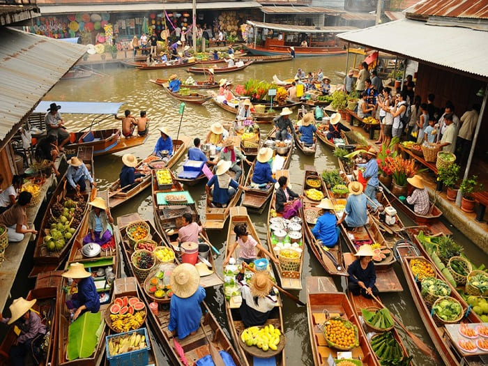 Bangkok Floating Market