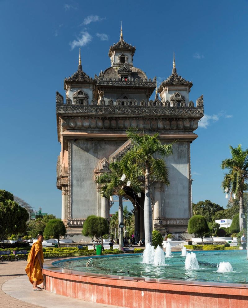 Patuxai, l’arco di trionfo di Vientiane
