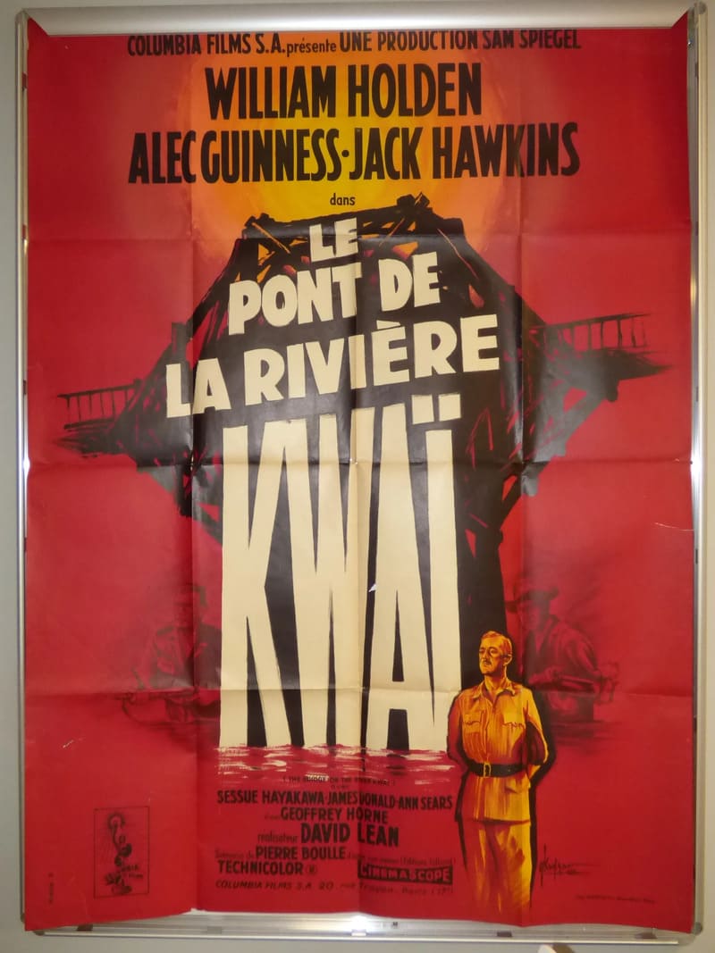 Locandina del film Il ponte sul fiume Kwai