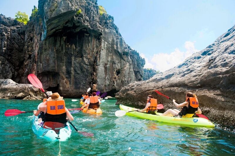 Kayak al Parco Nazionale di Ang Thong