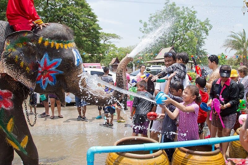 Il Songkran a Koh Samui