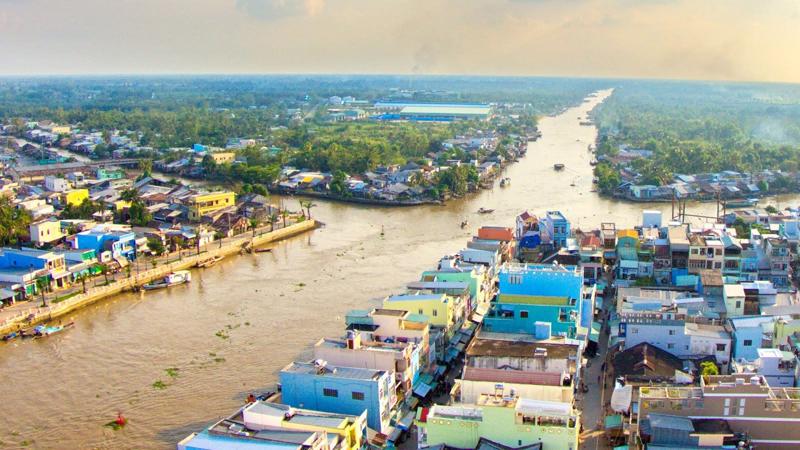 Delta del Mekong: la regione dei canali