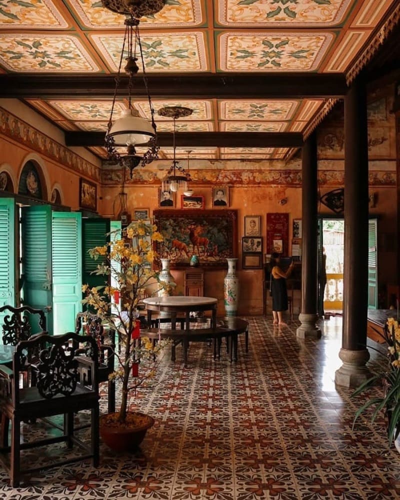Un interno d'impatto per i visitatori