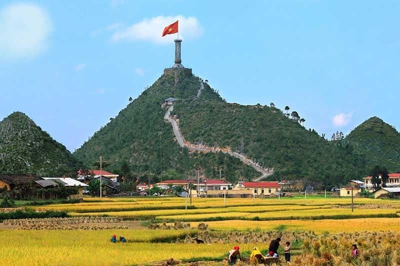 Torre-bandiera di Mai Chau