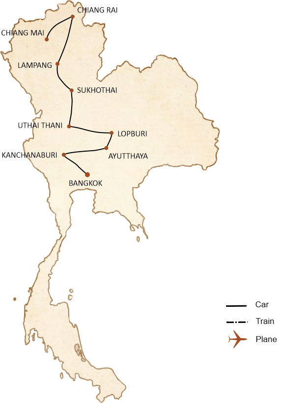 Itinerario di 14 giorni nella Thailandia del Nord