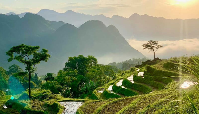 paesaggio di Pu Luong