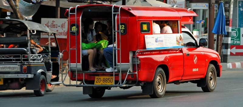 Songthaew a Chiang Mai