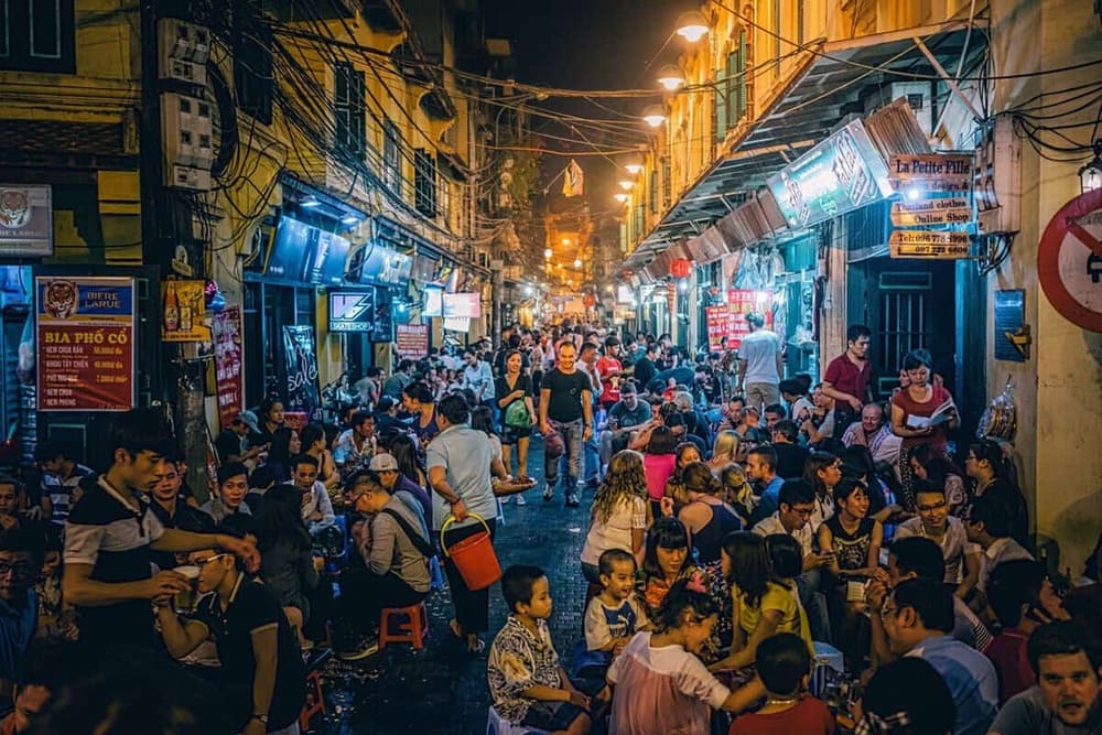 Ta Hien Street Hanoi
