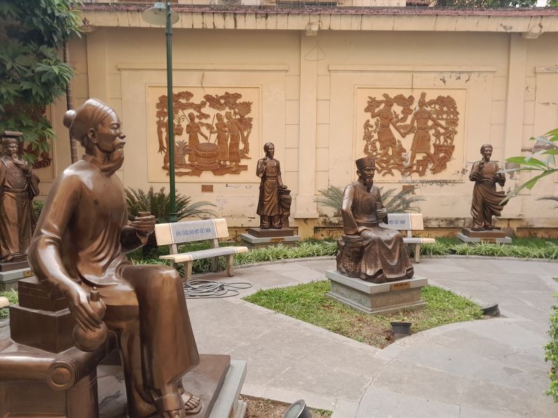 Lo spazio espositivo all'aperto del museo