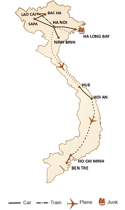 [col-img15] mappa turistica del vietnam