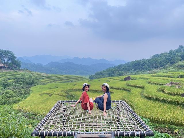 Lan DUONG on our in field trip