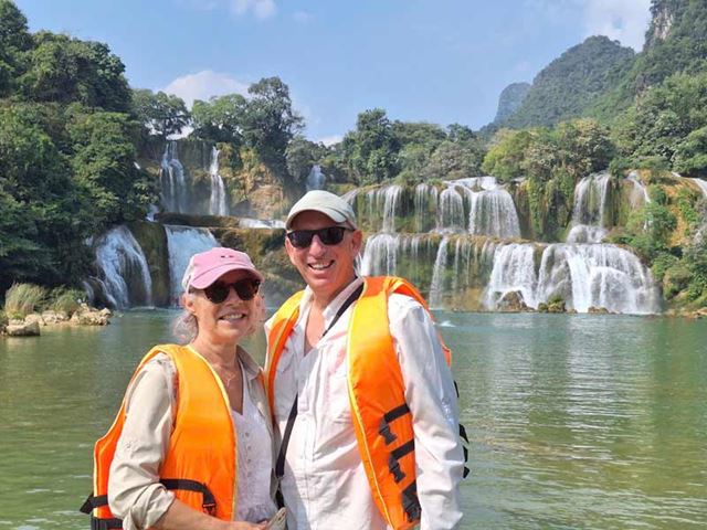 Leonardo and his wife