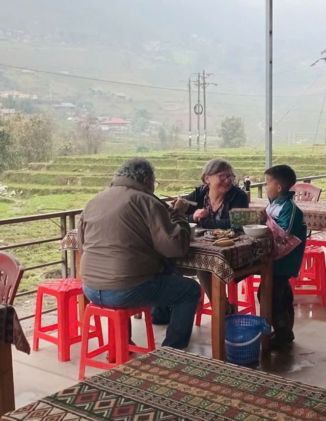 Eric and Emma got to enjoy Vietnamese food and share plenty of moments over simple, homey meal