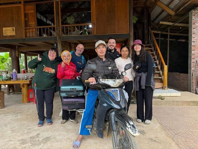 Siamo stati anche a casa del signor Ty. Sono stati molto gentili e accoglienti!