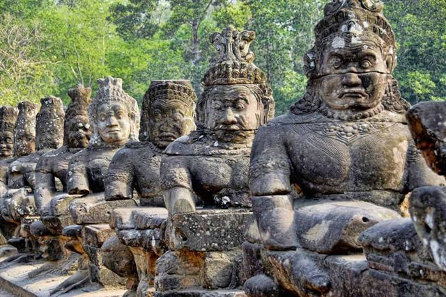Angkor Wat e Angkor Thom