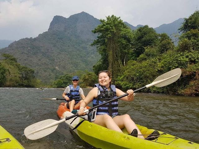 Vang Vieng – Kayak sul Nam Song & Grotta Tham Pou Kham