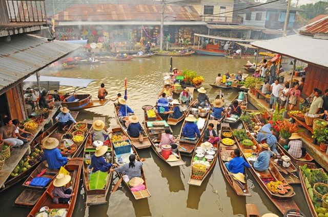 Bangkok | Mercati galleggianti