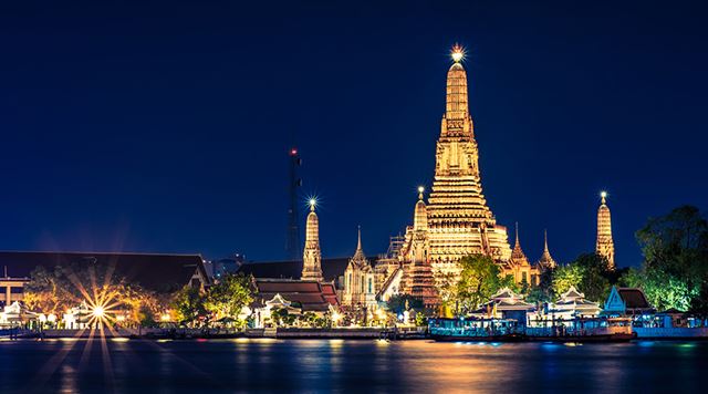 Arrivo a Bangkok