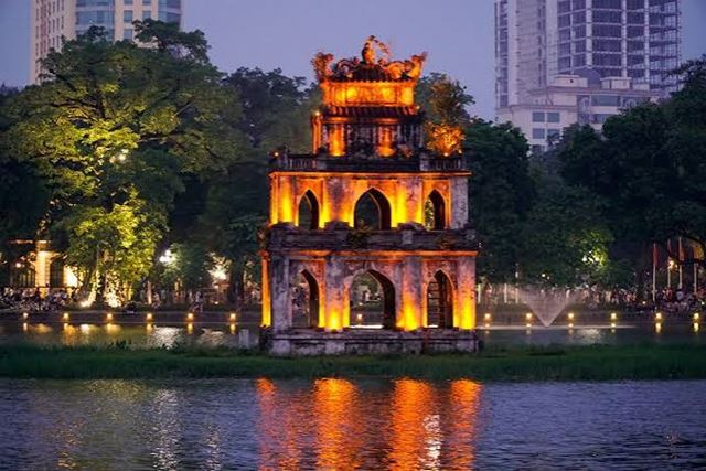 Arrivo ad Hanoi