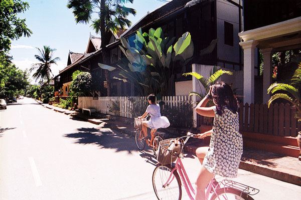 Bellissimo giro in bicicletta, Luang Prabang