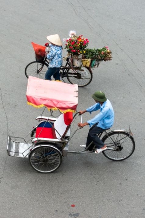 Cyclo Ride in Hanoi